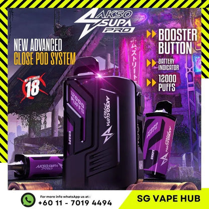 SGVape-AKSO-SUPA-PRO-12000-PUFFS-SG-Vape-Hub