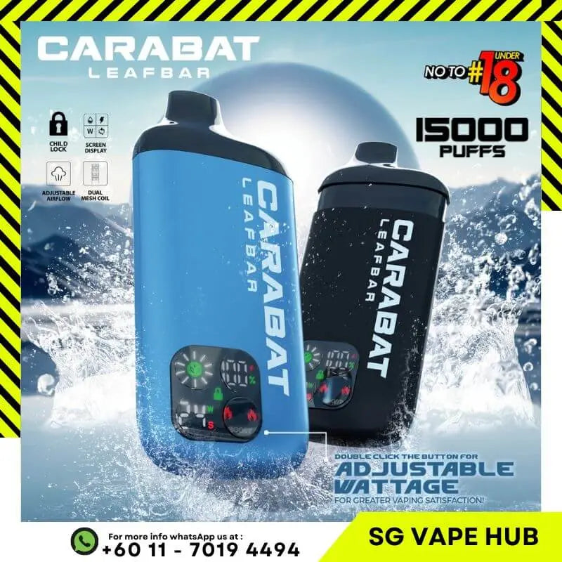 SGVape-CARABAT-LEAFBAR-15K-PUFFS-SG-Vape-Hub