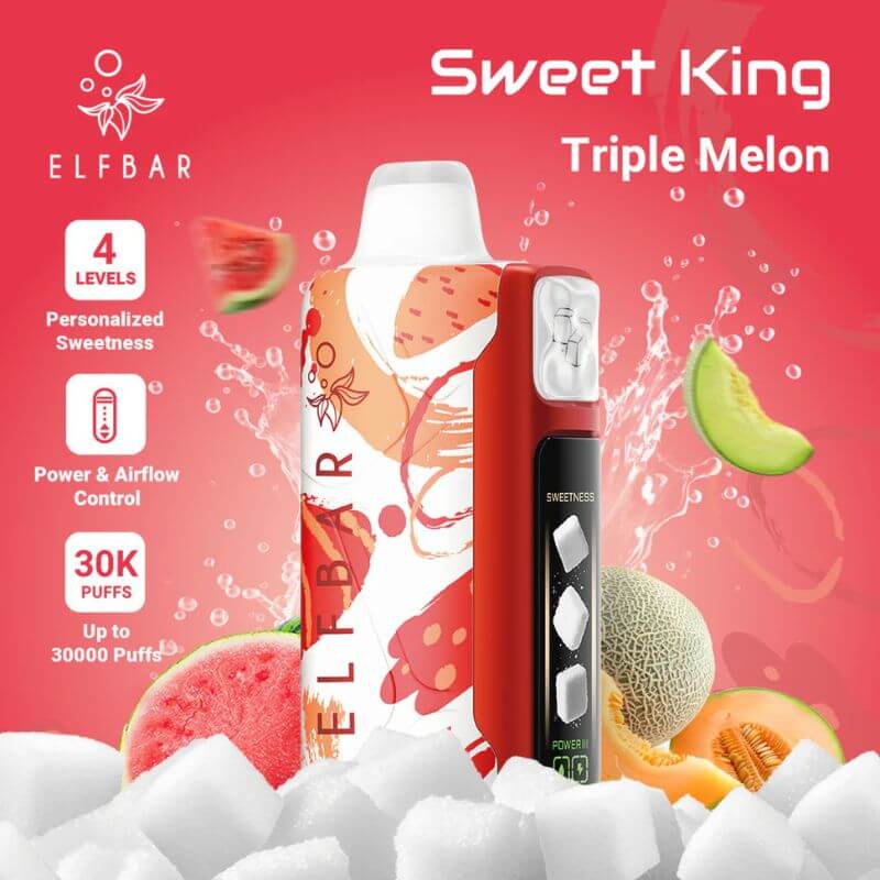 SGVape-ELFBAR-SWEET-KING-30K-TRIPLE-MELON-SG-Vape-Hub