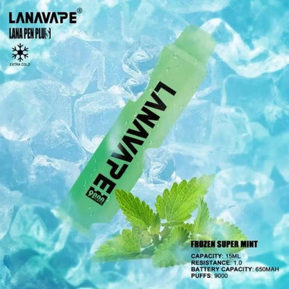 SGVape-LANA-PEN-PLUS-9000-FROZEN-SUPER-MINT-SG-Vape-Hub