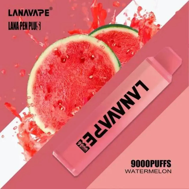 SGVape-LANA-PEN-PLUS-9000-WATERMELON-SG-Vape-Hub