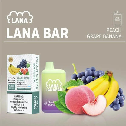 SGVape-LANABAR-PEACH-GRAPE-BANANA-LANA