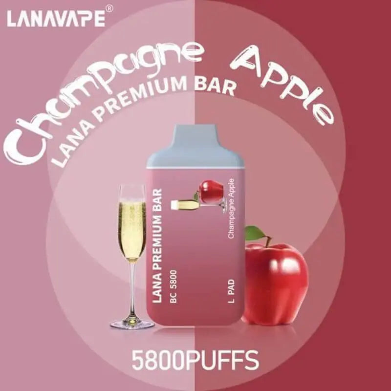 SGVape-LANA-PREMIUM-BAR-5800-CHAMPAGNE-APPLE-SG-VAPE-HUB