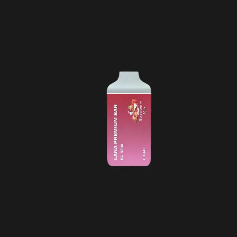 SGVape-LANA-PREMIUM-BAR-5800-STRAWBERRY-MILK-SG-VAPE-HUB