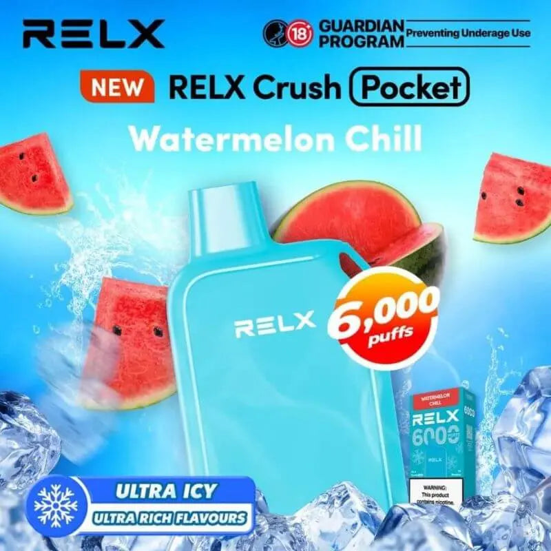 SGVape-RELX-CRUSH-6000-WATERMELON-CHILL-SG-VAPE-HUB