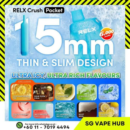 SGVape-RELX-CRUSH-POCKET-6000-SG-Vape-Hub