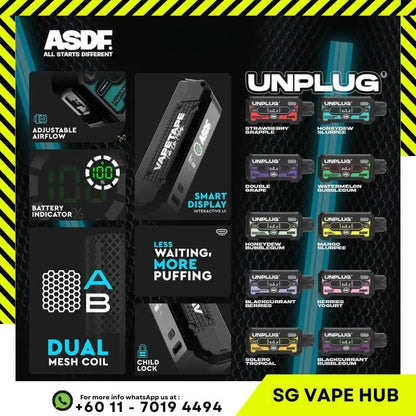 SGVape-VAPETAPE-UNPLUG-PREFILLED-PODS-SG-Vape-Hub