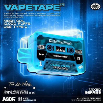 SGVape-VAPETAPE-12K-MIXED-BERRIES-SG-Vape-Hub